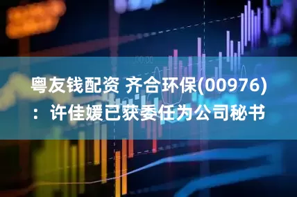 粤友钱配资 齐合环保(00976)：许佳媛已获委任为公司秘书