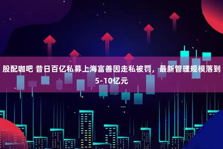股配咖吧 昔日百亿私募上海富善因走私被罚，最新管理规模落到5-10亿元